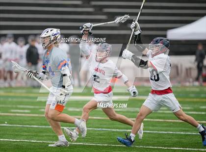 Thumbnail 3 in Bishop Gorman vs Juanita (Northwest Invitational) photogallery.