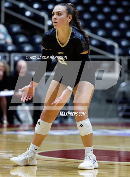 Thumbnail 3 in Goliad vs. Bushland (UIL 3A D1 Volleyball Final) photogallery.