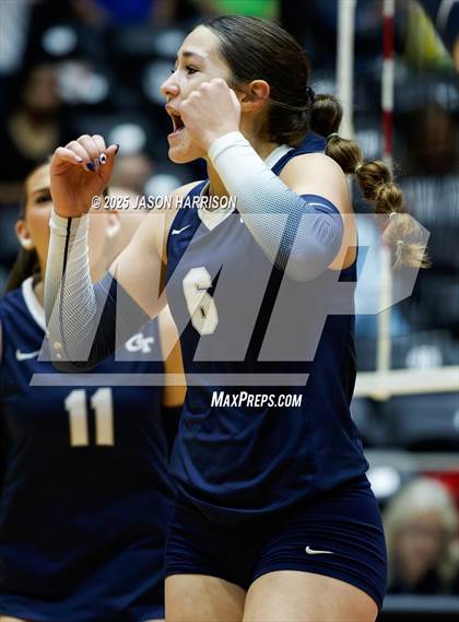 Thumbnail 1 in Goliad vs. Bushland (UIL 3A D1 Volleyball Final) photogallery.