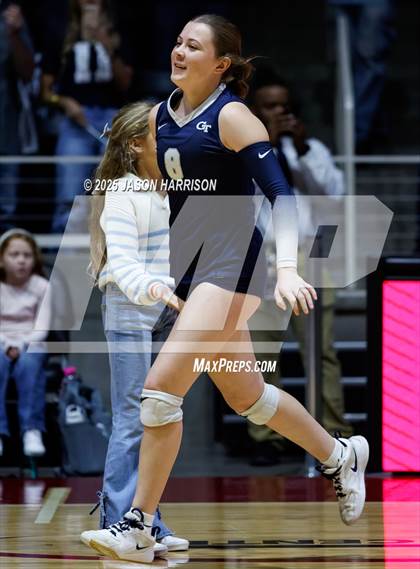 Thumbnail 3 in Goliad vs. Bushland (UIL 3A D1 Volleyball Final) photogallery.