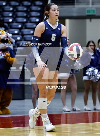 Thumbnail 2 in Goliad vs. Bushland (UIL 3A D1 Volleyball Final) photogallery.