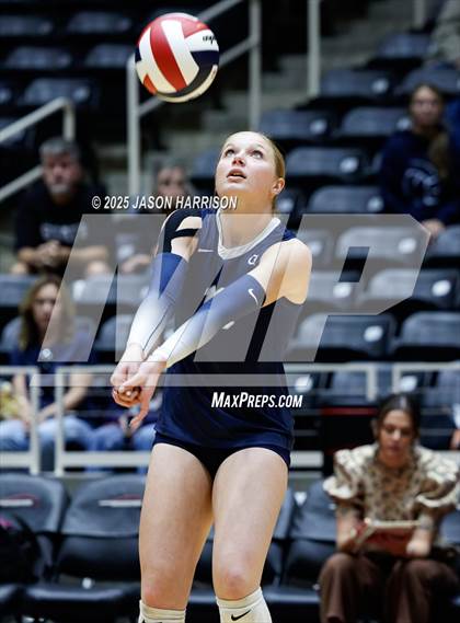 Thumbnail 1 in Goliad vs. Bushland (UIL 3A D1 Volleyball Final) photogallery.