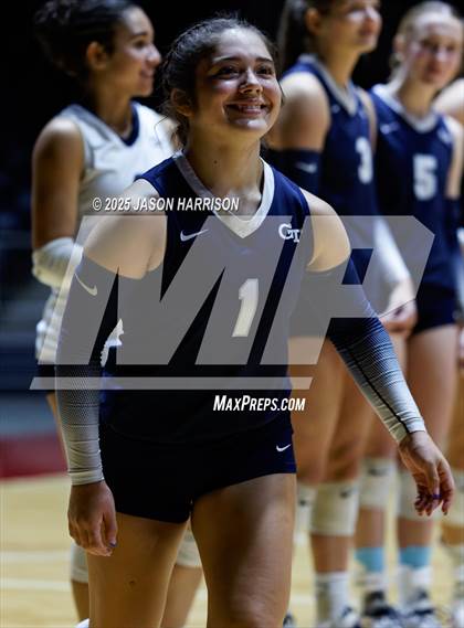 Thumbnail 1 in Goliad vs. Bushland (UIL 3A D1 Volleyball Final) photogallery.