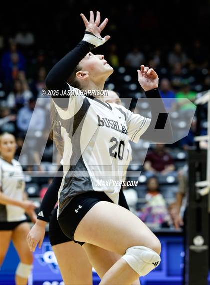 Thumbnail 2 in Goliad vs. Bushland (UIL 3A D1 Volleyball Final) photogallery.