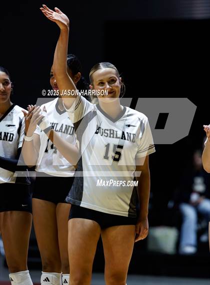 Thumbnail 3 in Goliad vs. Bushland (UIL 3A D1 Volleyball Final) photogallery.