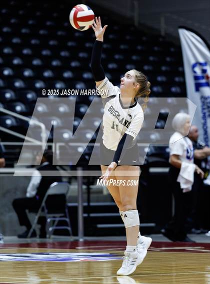 Thumbnail 2 in Goliad vs. Bushland (UIL 3A D1 Volleyball Final) photogallery.