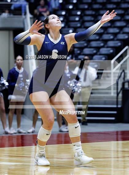 Thumbnail 2 in Goliad vs. Bushland (UIL 3A D1 Volleyball Final) photogallery.