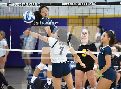 Thumbnail 2 in Torrey Pines vs. Kamehameha Kapalama (Durango Fall Classic) photogallery.