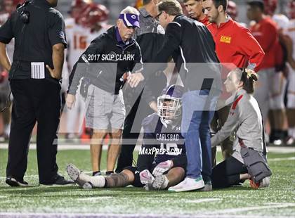 Thumbnail 2 in Carlsbad vs. Cathedral Catholic (CIF SDS D1 Playoff)  photogallery.