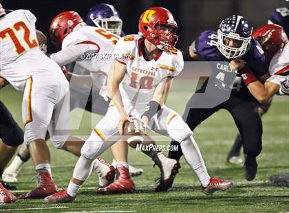 Thumbnail 3 in Carlsbad vs. Cathedral Catholic (CIF SDS D1 Playoff)  photogallery.
