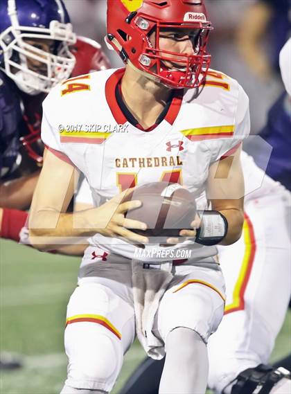 Thumbnail 3 in Carlsbad vs. Cathedral Catholic (CIF SDS D1 Playoff)  photogallery.
