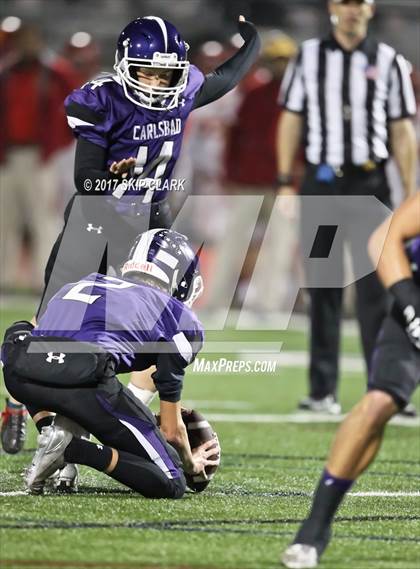 Thumbnail 1 in Carlsbad vs. Cathedral Catholic (CIF SDS D1 Playoff)  photogallery.