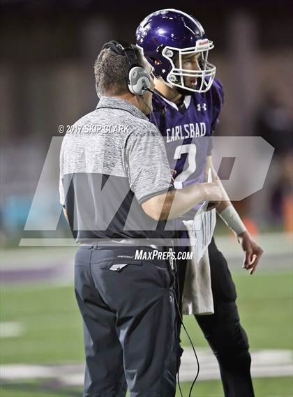 Thumbnail 2 in Carlsbad vs. Cathedral Catholic (CIF SDS D1 Playoff)  photogallery.
