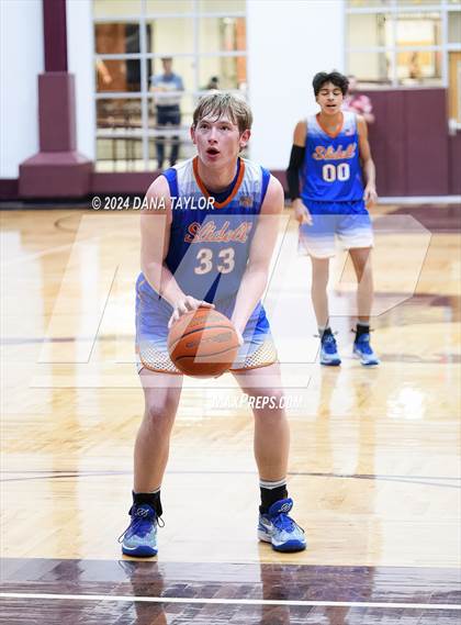 Thumbnail 3 in Slidell vs. Graford (UIL 1A Regional Quarterfinal) photogallery.