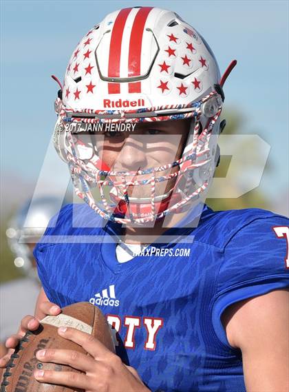 Thumbnail 1 in Liberty vs. Bishop Gorman (NIAA State Semifinal) photogallery.
