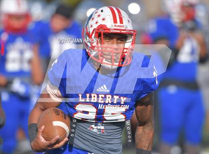 Thumbnail 3 in Liberty vs. Bishop Gorman (NIAA State Semifinal) photogallery.
