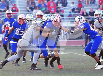 Thumbnail 3 in Liberty vs. Bishop Gorman (NIAA State Semifinal) photogallery.