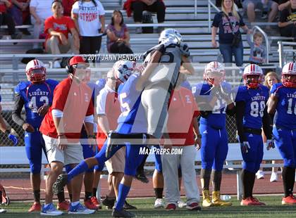 Thumbnail 2 in Liberty vs. Bishop Gorman (NIAA State Semifinal) photogallery.