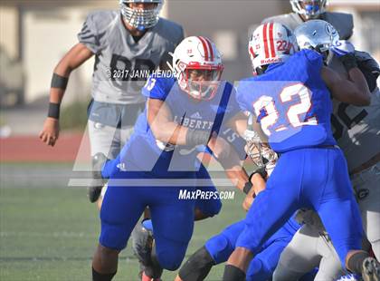 Thumbnail 2 in Liberty vs. Bishop Gorman (NIAA State Semifinal) photogallery.