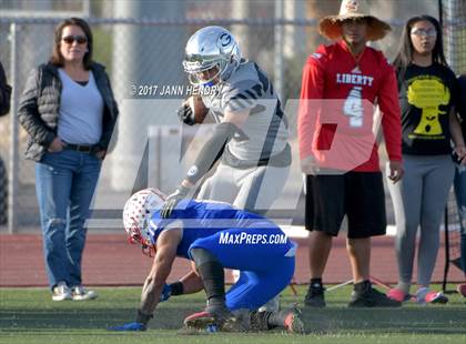 Thumbnail 2 in Liberty vs. Bishop Gorman (NIAA State Semifinal) photogallery.