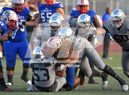Thumbnail 1 in Liberty vs. Bishop Gorman (NIAA State Semifinal) photogallery.