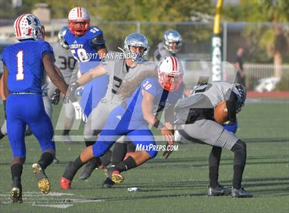 Thumbnail 3 in Liberty vs. Bishop Gorman (NIAA State Semifinal) photogallery.
