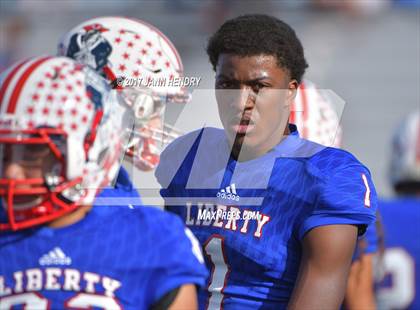 Thumbnail 1 in Liberty vs. Bishop Gorman (NIAA State Semifinal) photogallery.
