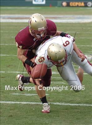 Thumbnail 1 in Cardinal Newman vs. Oaks Christian (D3 State Final) photogallery.