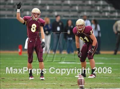 Thumbnail 1 in Cardinal Newman vs. Oaks Christian (D3 State Final) photogallery.