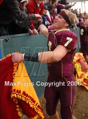 Thumbnail 3 in Cardinal Newman vs. Oaks Christian (D3 State Final) photogallery.