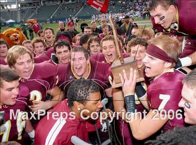 Thumbnail 1 in Cardinal Newman vs. Oaks Christian (D3 State Final) photogallery.