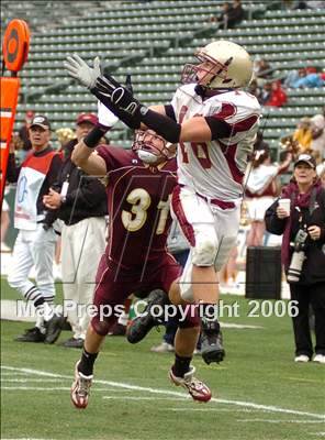 Thumbnail 1 in Cardinal Newman vs. Oaks Christian (D3 State Final) photogallery.