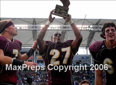 Thumbnail 2 in Cardinal Newman vs. Oaks Christian (D3 State Final) photogallery.