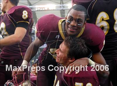 Thumbnail 1 in Cardinal Newman vs. Oaks Christian (D3 State Final) photogallery.