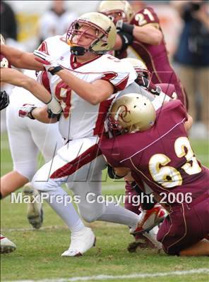 Thumbnail 1 in Cardinal Newman vs. Oaks Christian (D3 State Final) photogallery.
