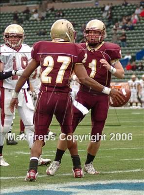 Thumbnail 1 in Cardinal Newman vs. Oaks Christian (D3 State Final) photogallery.