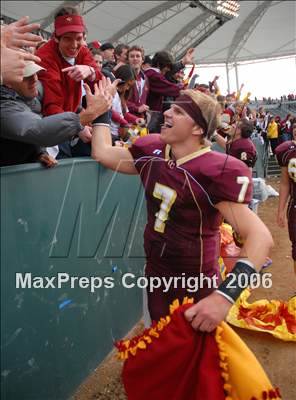 Thumbnail 1 in Cardinal Newman vs. Oaks Christian (D3 State Final) photogallery.