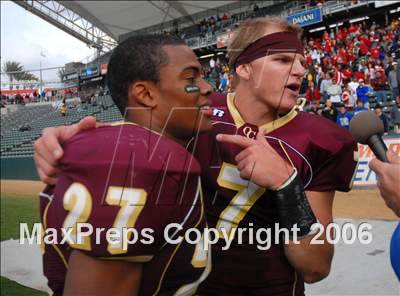 Thumbnail 2 in Cardinal Newman vs. Oaks Christian (D3 State Final) photogallery.