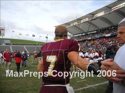 Thumbnail 1 in Cardinal Newman vs. Oaks Christian (D3 State Final) photogallery.