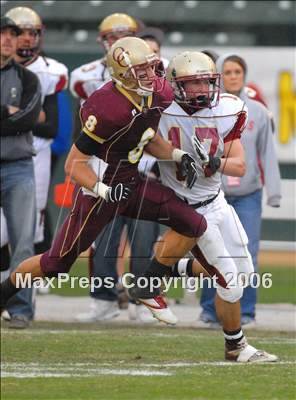 Thumbnail 1 in Cardinal Newman vs. Oaks Christian (D3 State Final) photogallery.