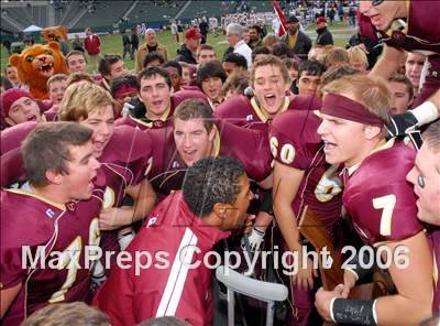 Thumbnail 2 in Cardinal Newman vs. Oaks Christian (D3 State Final) photogallery.