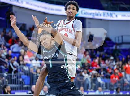 Thumbnail 2 in Woodward Academy vs. Langston Hughes (GHSA 5A Semifinal) photogallery.