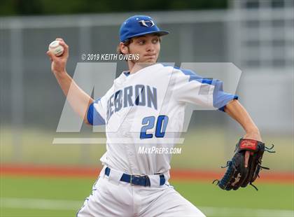 Thumbnail 3 in Mansfield vs. Hebron Game 3 (UIL 6A Area Playoff) photogallery.