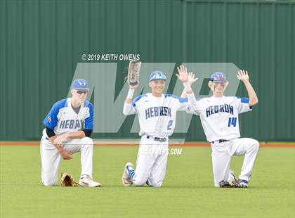 Thumbnail 1 in Mansfield vs. Hebron Game 3 (UIL 6A Area Playoff) photogallery.