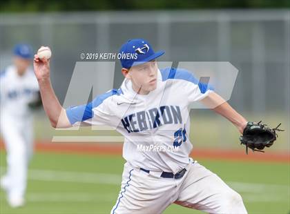 Thumbnail 1 in Mansfield vs. Hebron Game 3 (UIL 6A Area Playoff) photogallery.