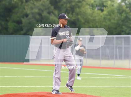 Thumbnail 3 in Mansfield vs. Hebron Game 3 (UIL 6A Area Playoff) photogallery.
