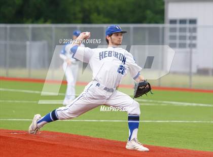 Thumbnail 2 in Mansfield vs. Hebron Game 3 (UIL 6A Area Playoff) photogallery.