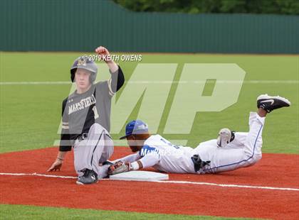 Thumbnail 1 in Mansfield vs. Hebron Game 3 (UIL 6A Area Playoff) photogallery.