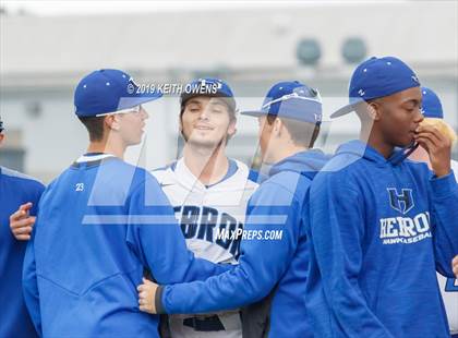 Thumbnail 3 in Mansfield vs. Hebron Game 3 (UIL 6A Area Playoff) photogallery.