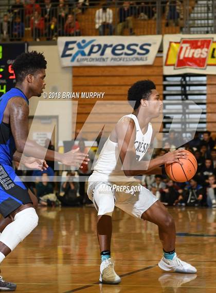 Thumbnail 1 in Crespi vs Grant (Les Schwab Invitational) photogallery.